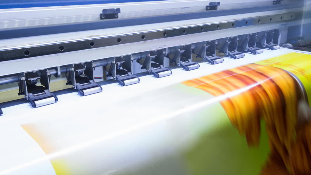 ISO:2015 certified printing company with large format printer