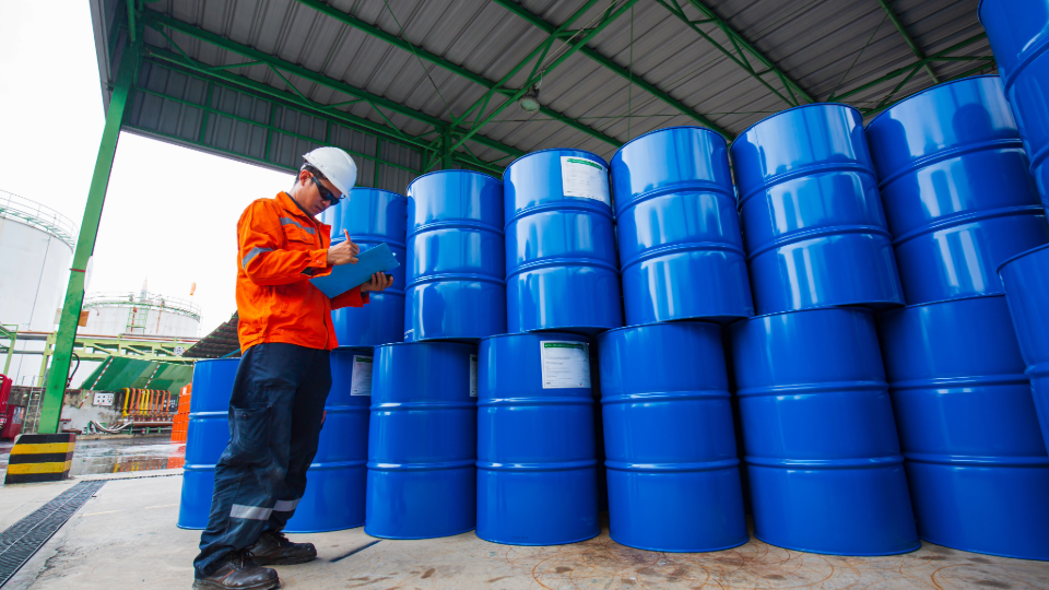 Chemical storage in food facilities