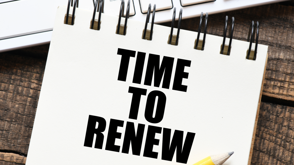 Time to renew FDA registration